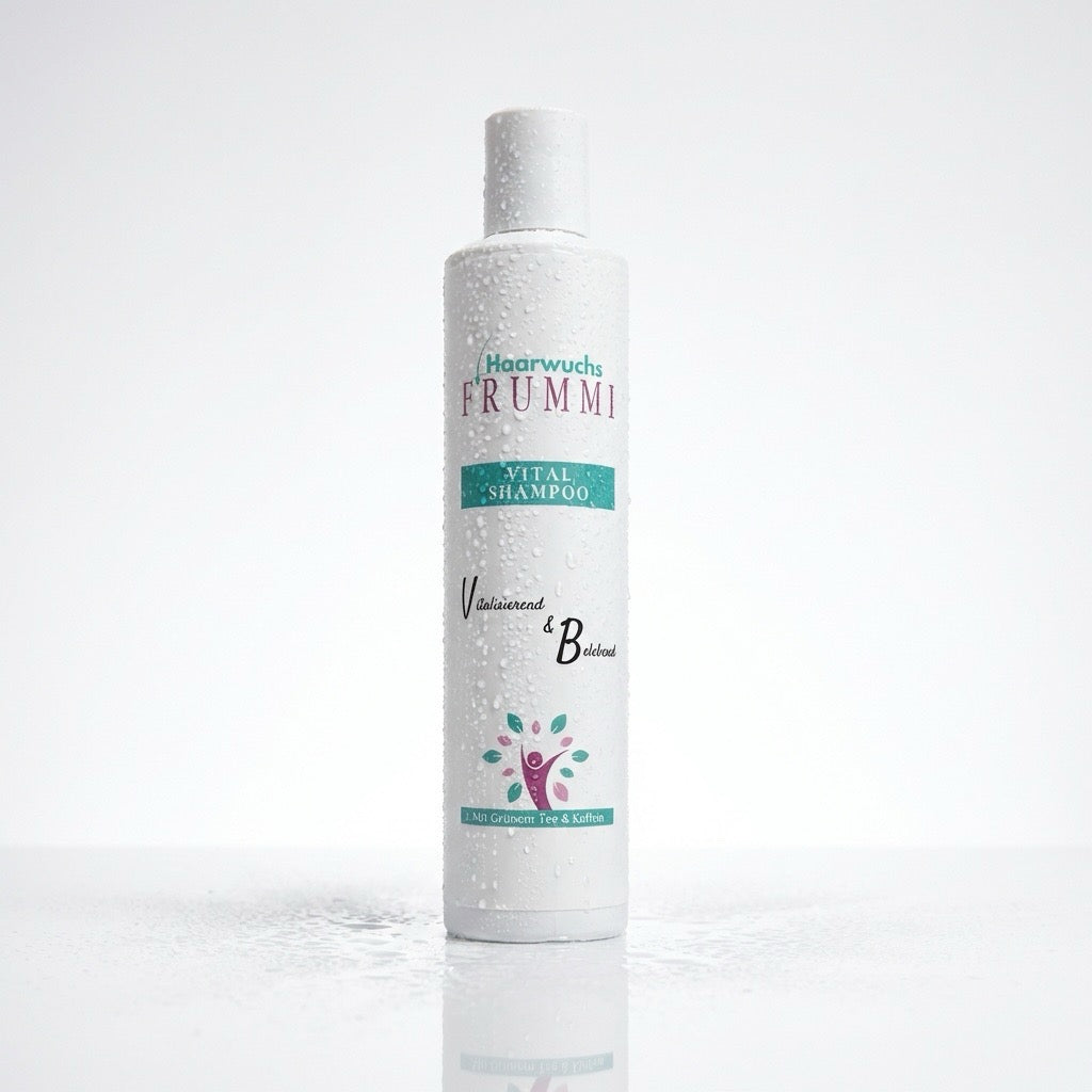 Frummi Vital Shampoo mit Grünem Tee und Koffein | Vitalisierend  belebend