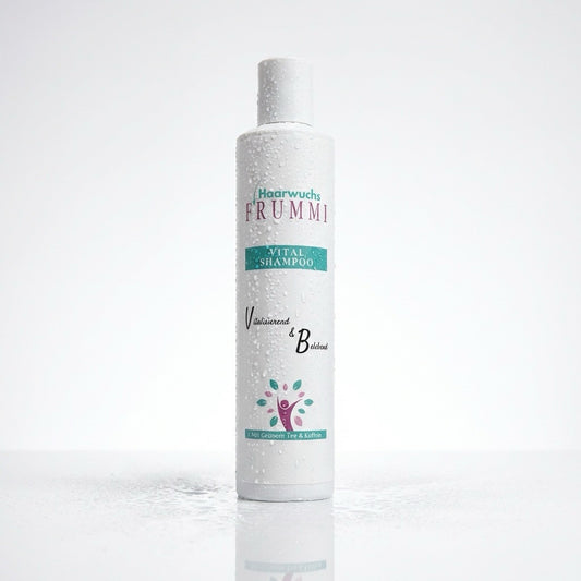 Frummi Vital Shampoo mit Grünem Tee und Koffein 200 ml | Vitalisierend  belebend