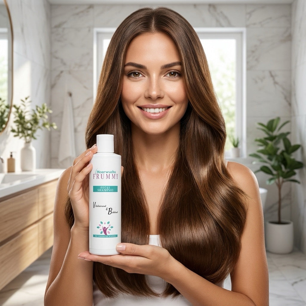 Frummi Vital Shampoo mit Grünem Tee und Koffein | Vitalisierend  belebend