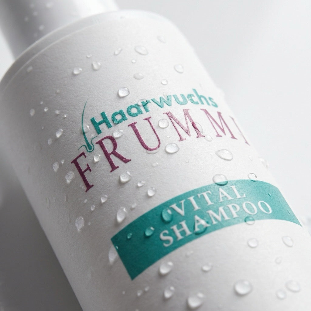 Frummi Vital Shampoo mit Grünem Tee und Koffein | Vitalisierend  belebend
